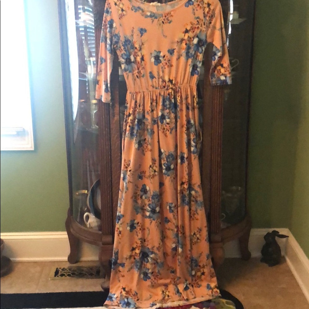 Sweet pea maxi dress